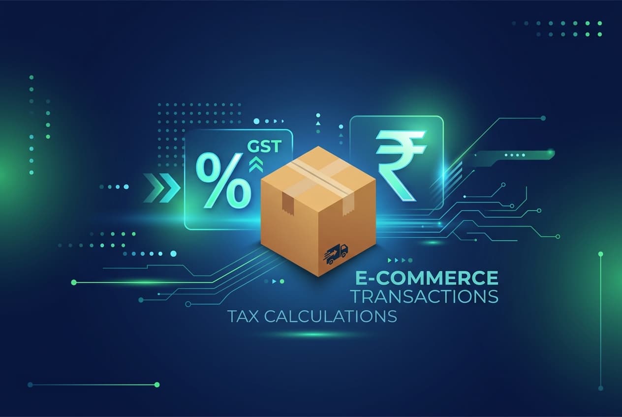 How is GST calculated for e-commerce sellers in India?